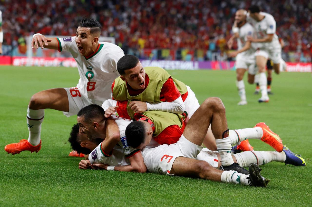 GALERIA DE FOTOS: Marruecos gana a Bélgica y mira con esperanzas los octavos del Mundial 7 belgica marruecos06