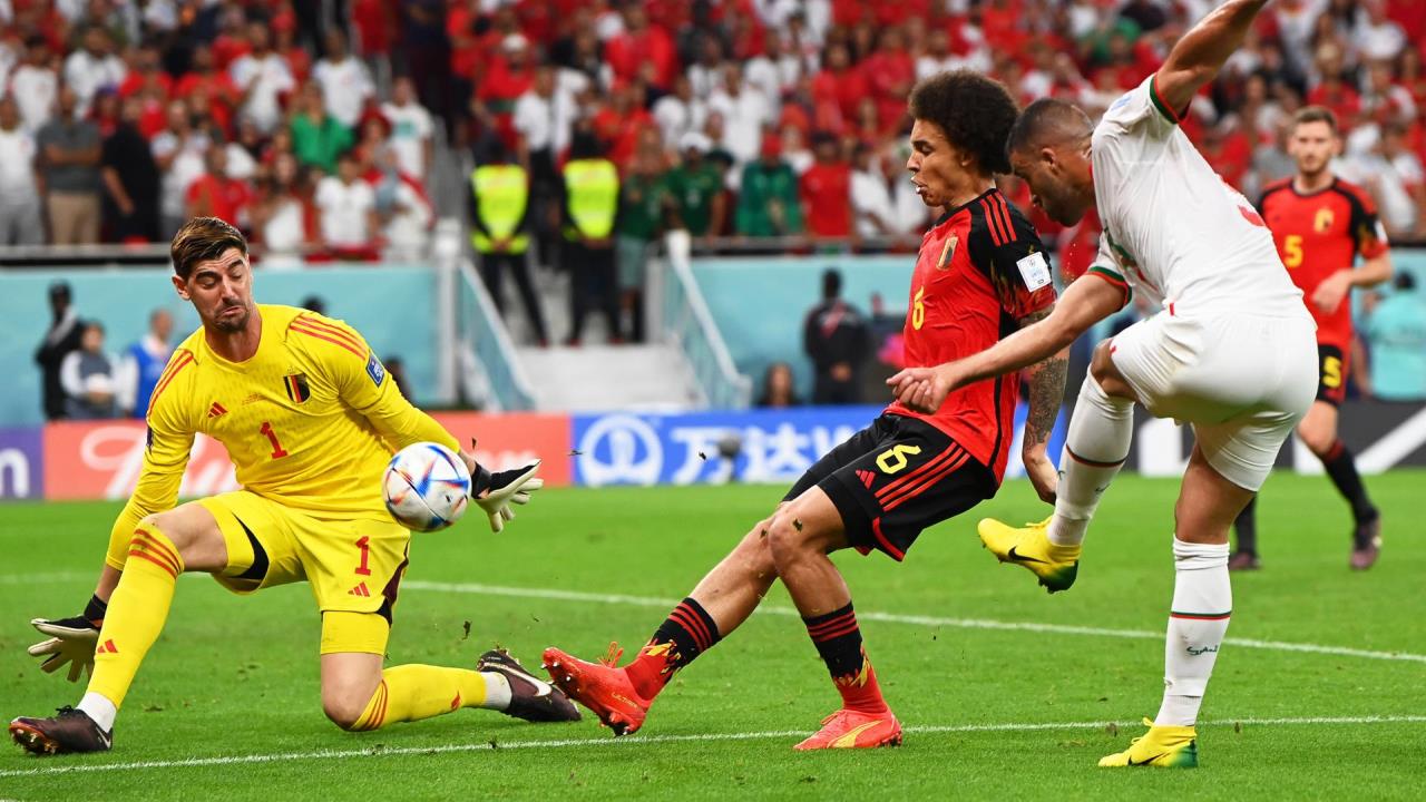 Hazard y Courtois niegan que haya división en la selección belga