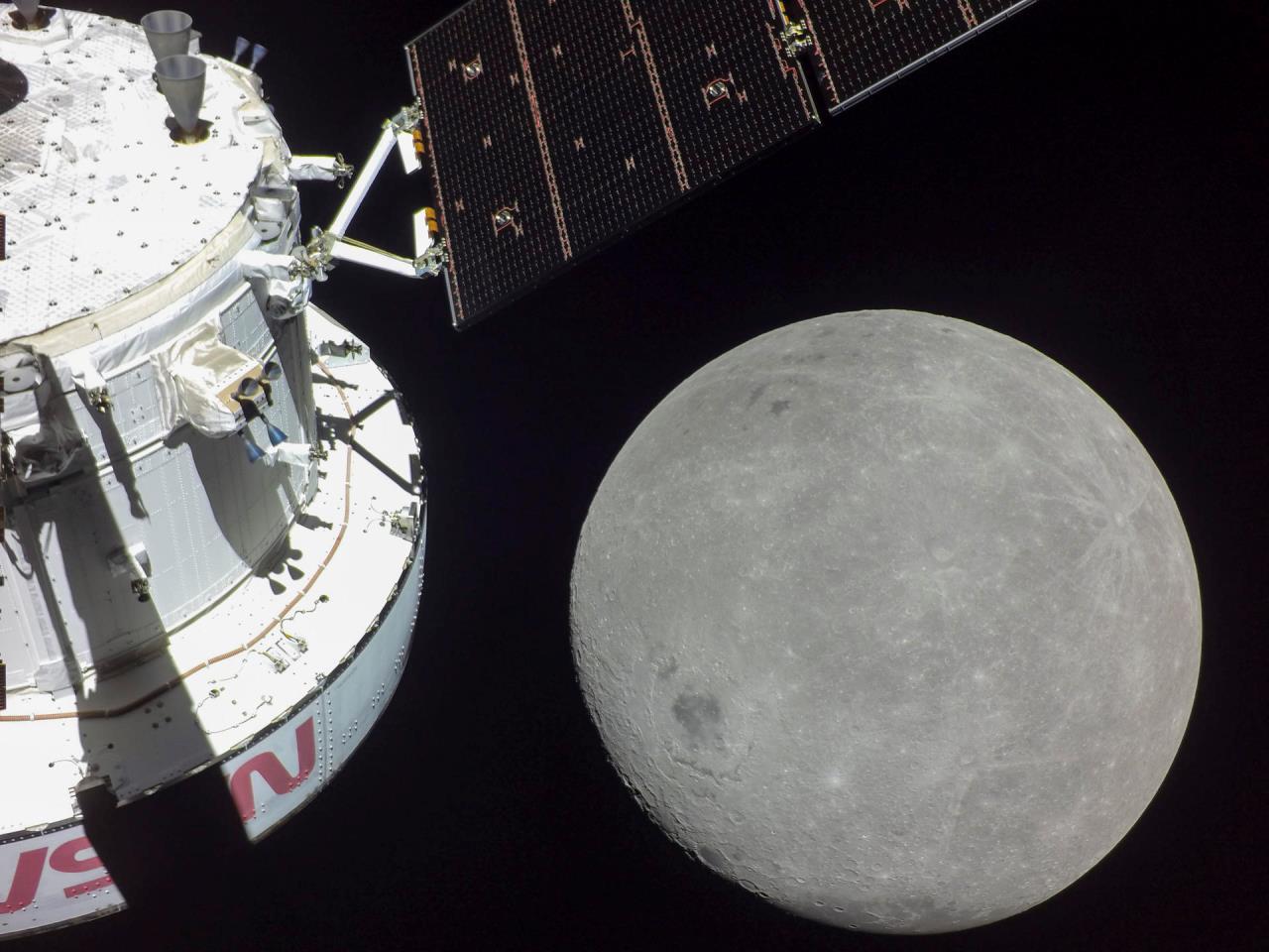 FOTO: La Capsula Orión rompe récord de Apolo 13 y se ubica a más de 400.000 km de la Tierra 2 capsula orion nasa1
