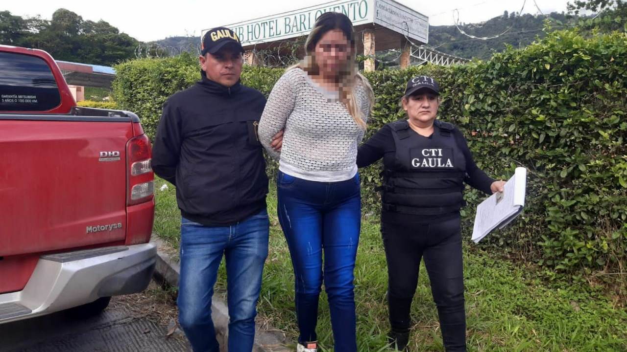 FOTOS Y VIDEO: Cinco presuntos integrantes del ‘Clan de Golfo’ fueron capturados en Urabá