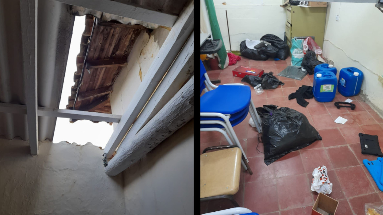 [Video] Vándalos se robaron los computadores y tabletas de un colegio de Rionegro