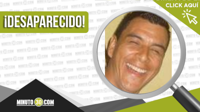 Fredy Alonso Acevedo está desaparecido