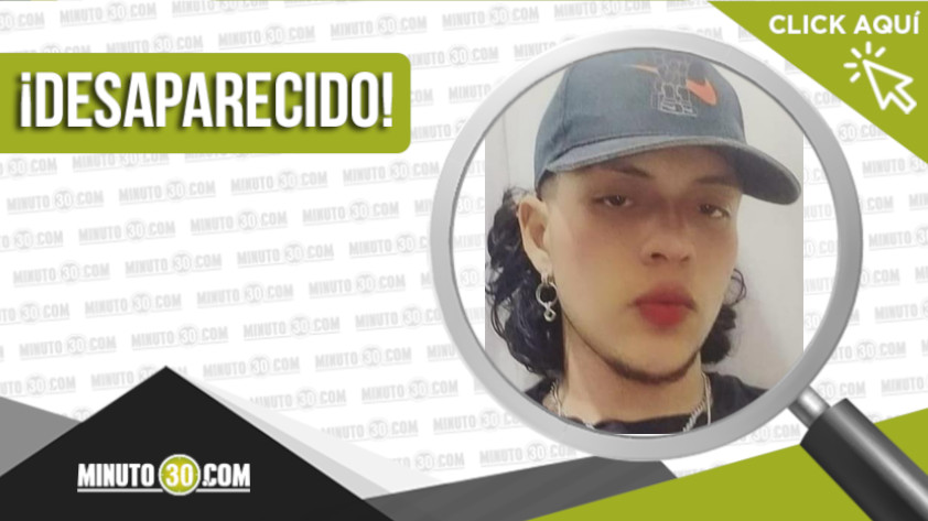 David Stiven Roman está desaparecido