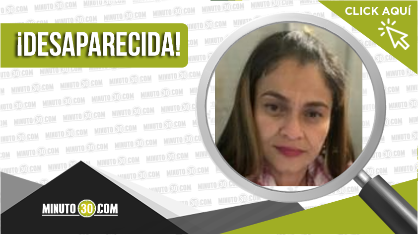 Paola Andrea García de 41 años está desaparecida