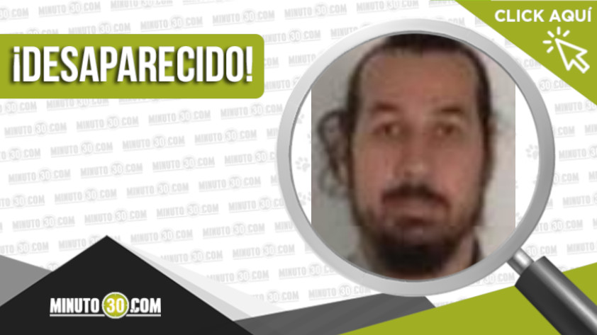 Juan Gabriel Castrillón está desaparecido