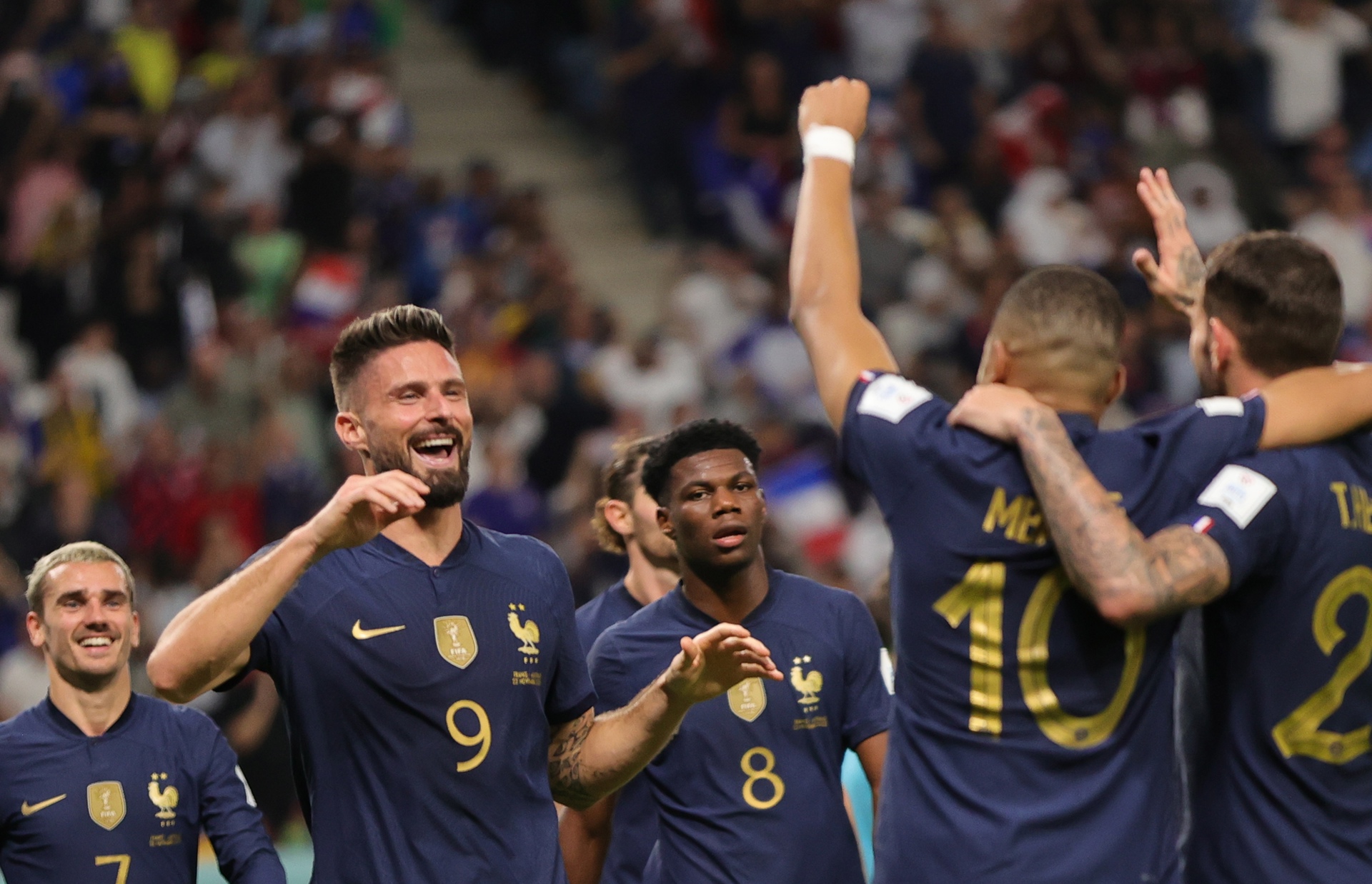 GALERIA DE FOTOS: ¡Con goleada! Francia, credenciales de campeón 7 francia australia8