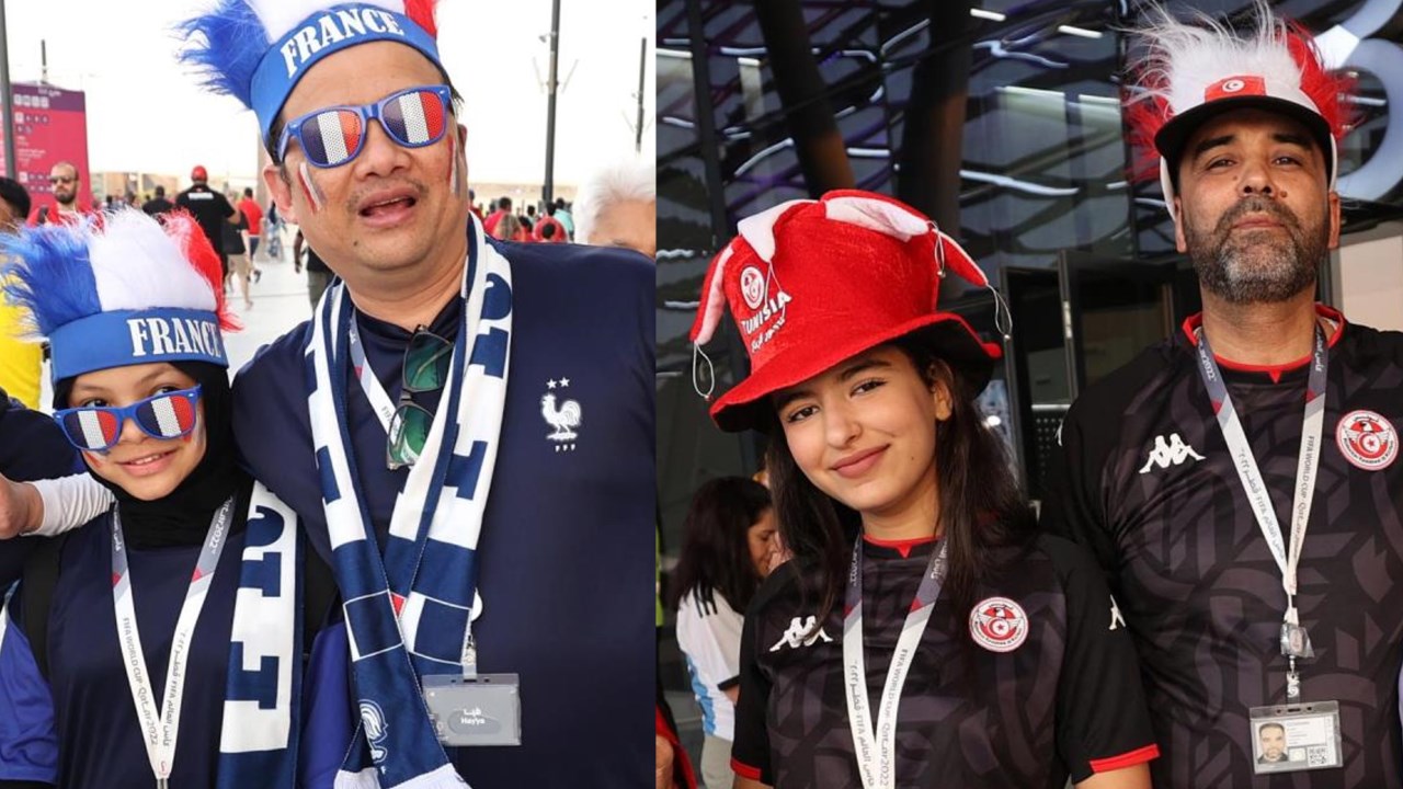 GALERIA DE FOTOS: ¡Túnez “juega de local”! Fanáticos llegan en masa al Education City