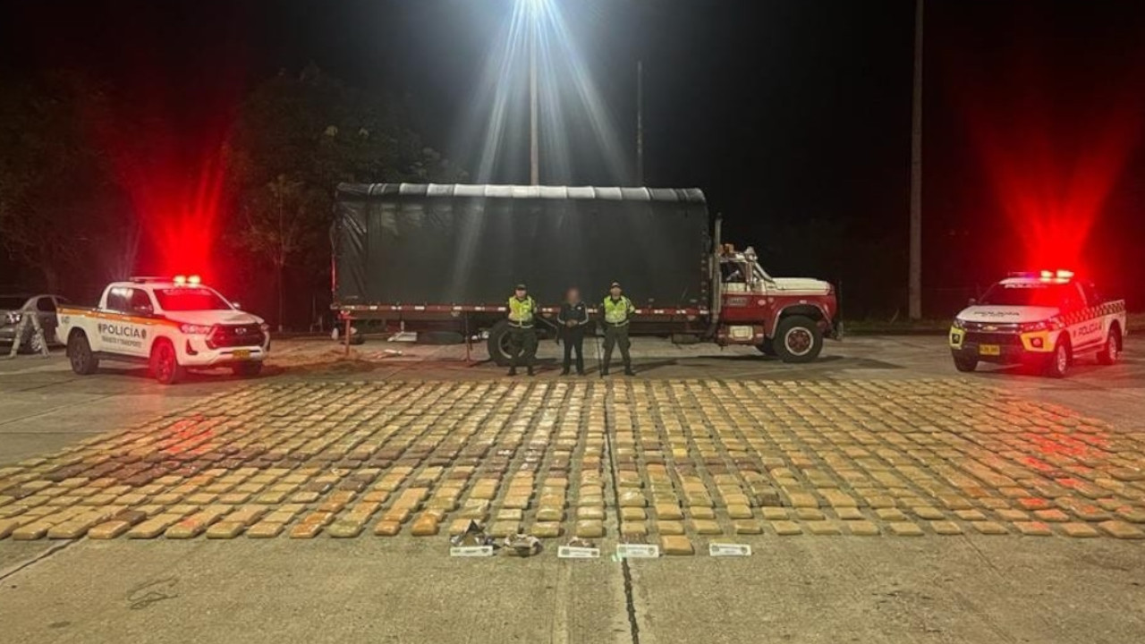 1.3 toneladas de marihuana fueron incautadas en Córdoba