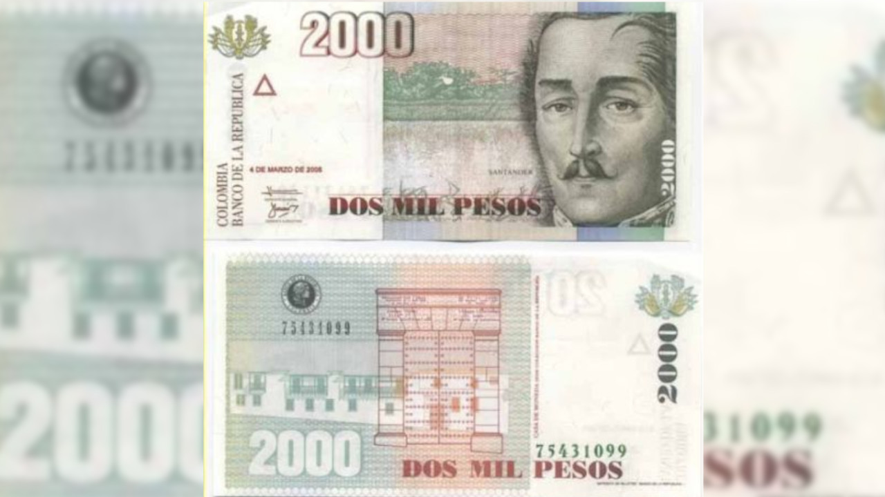 Es falso que algunos billetes de $2.000 valen mucho dinero