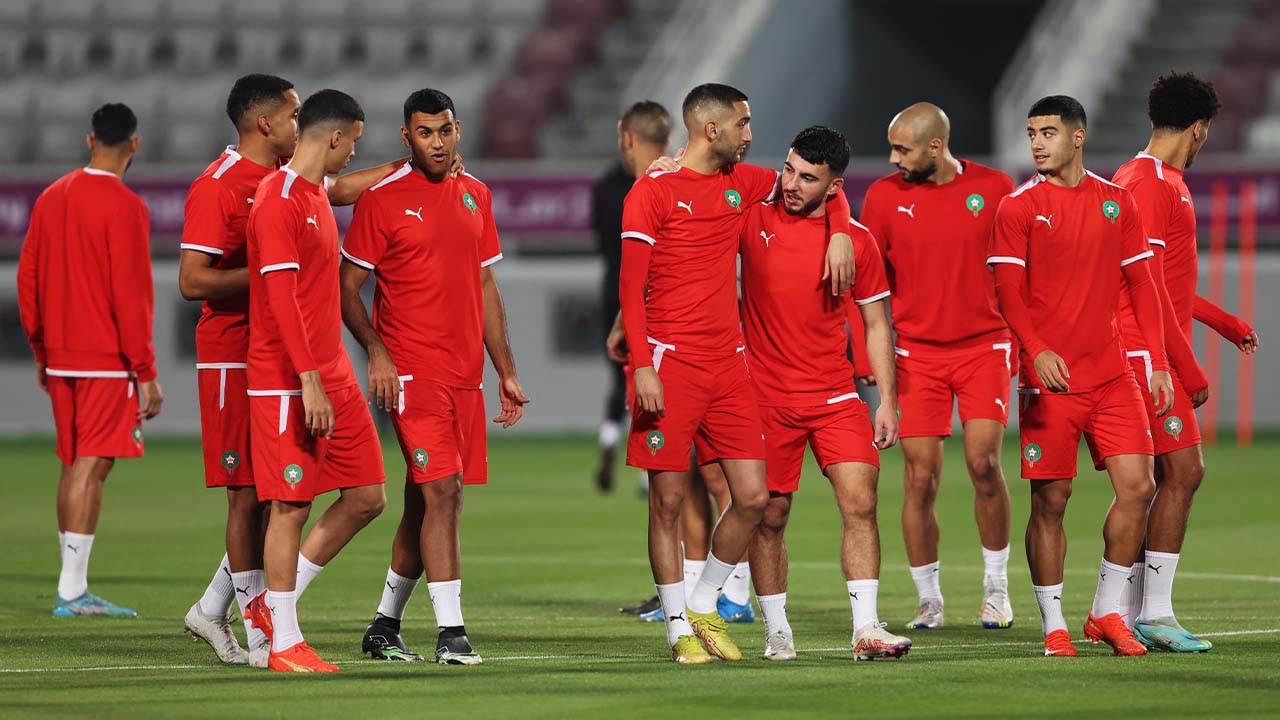 [VIDEO] Marruecos entrena en Doha de cara a su partido contra Croacia