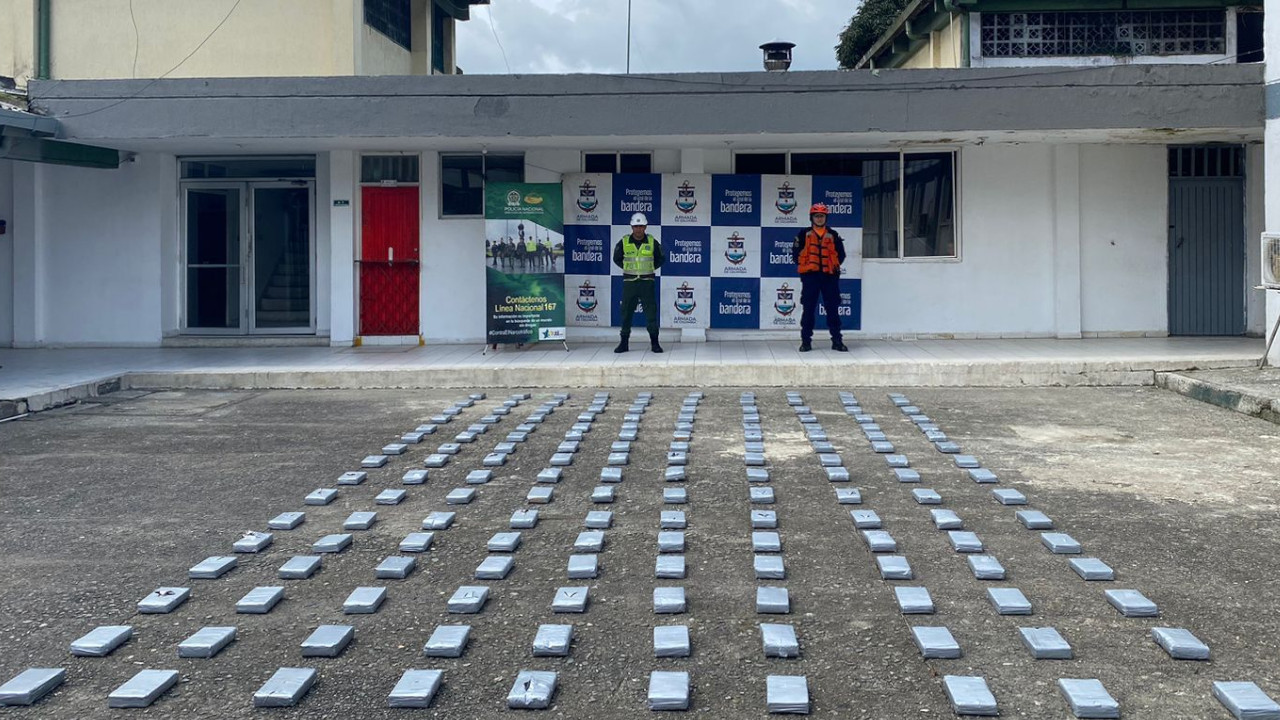 Incautaron cocaína hallada dentro de un contenedor en buenaventura