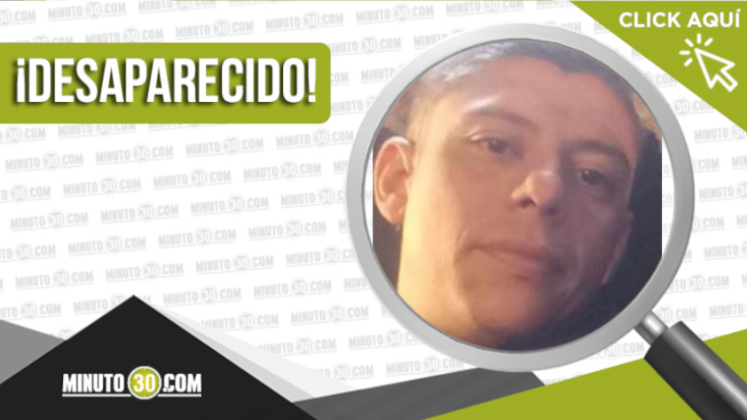 Jorge Espinal Toro se encuentra desaparecido