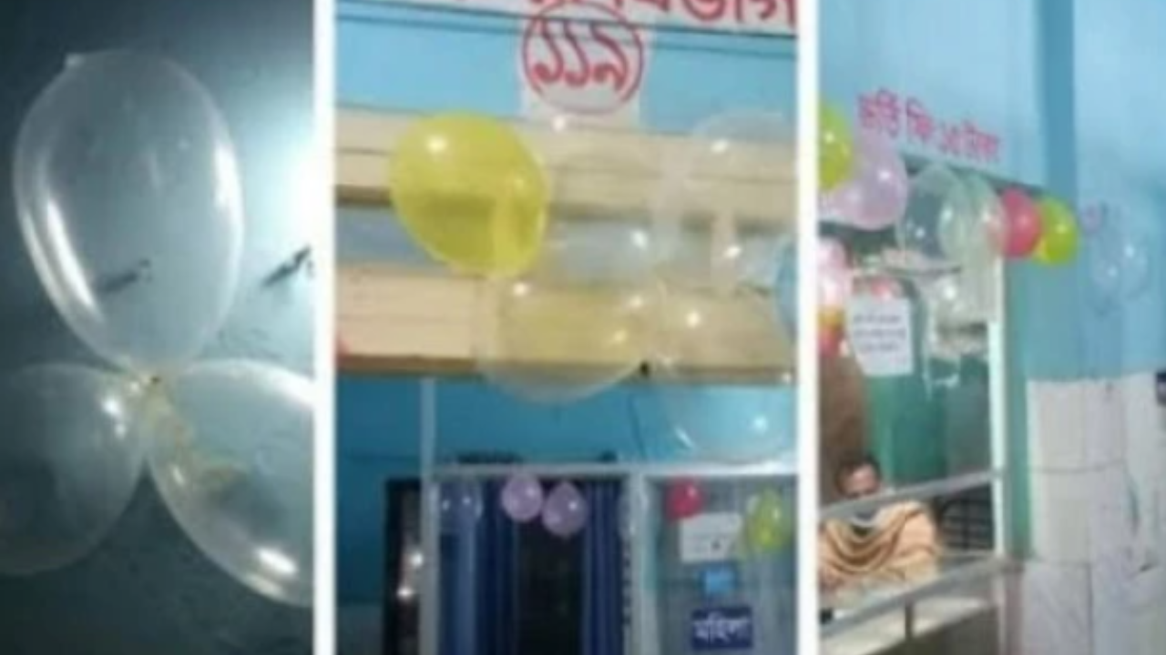 Médico decoró hospital con condones y lo despidieron