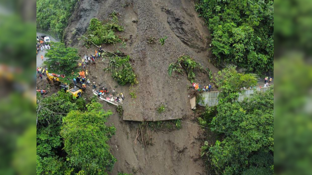 Gobierno anuncia apoyo a las familias de las víctimas fallecidas por deslizamiento en Pueblo Rico, Risaralda