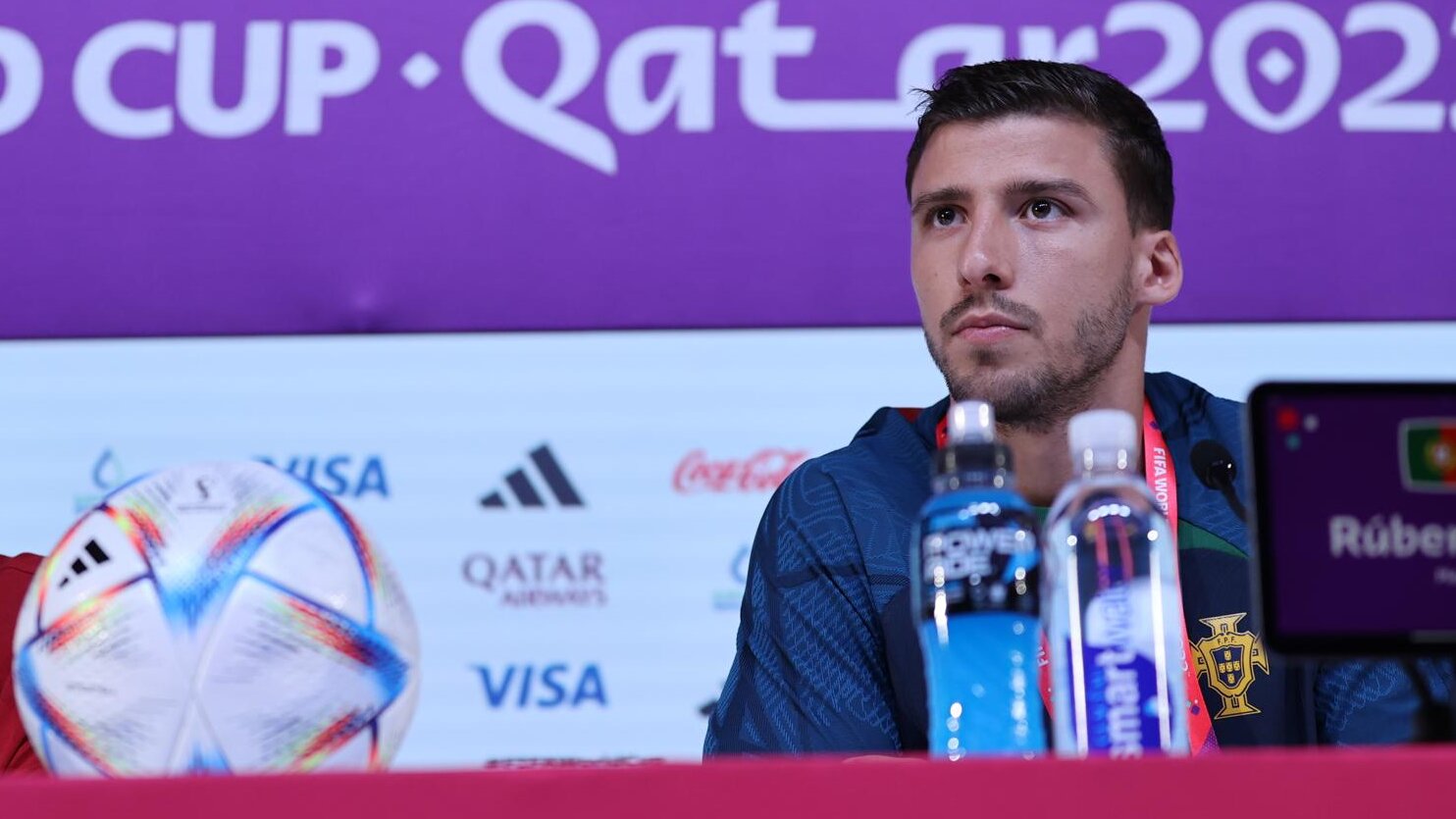 Ruben Dias: “El partido está 50/50”