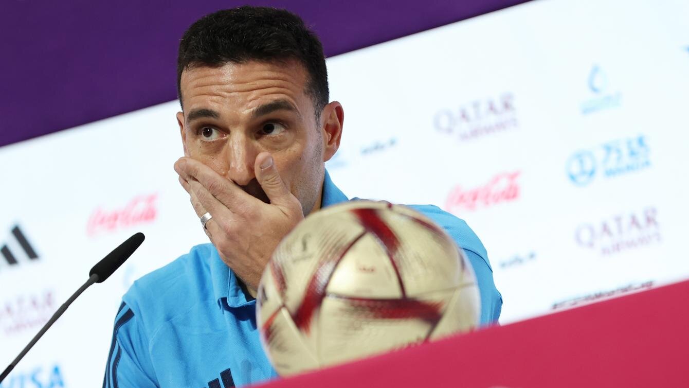 Scaloni: “Messi tiene un orgullo y unas ganas que envidio”