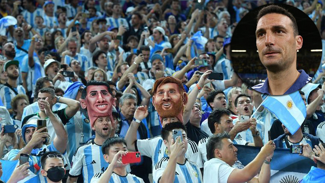 [VIDEO] Scaloni: “La emoción más grande es ver a la hinchada”