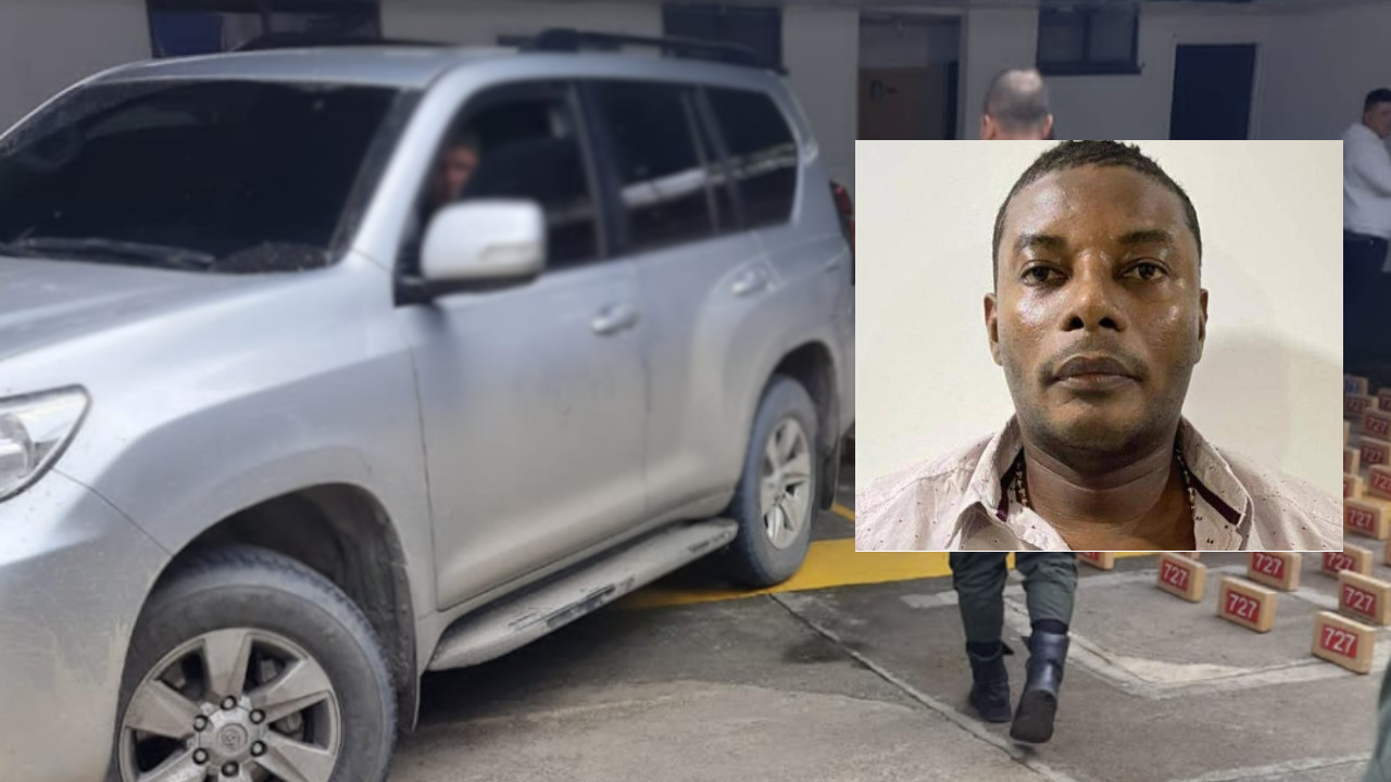 Conductor de UNP capturado con cocaína, habría transportado a "Matamba" el día de su fuga