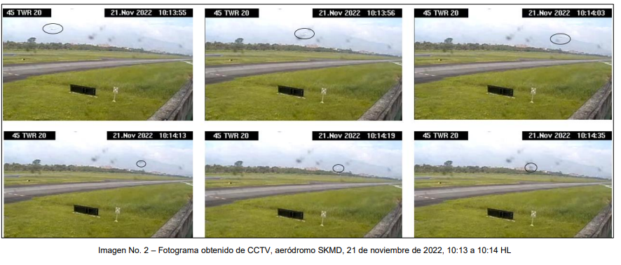 Esta fue la ruta de la avioneta HK5121 antes de estrellarse en Belén Rosales
