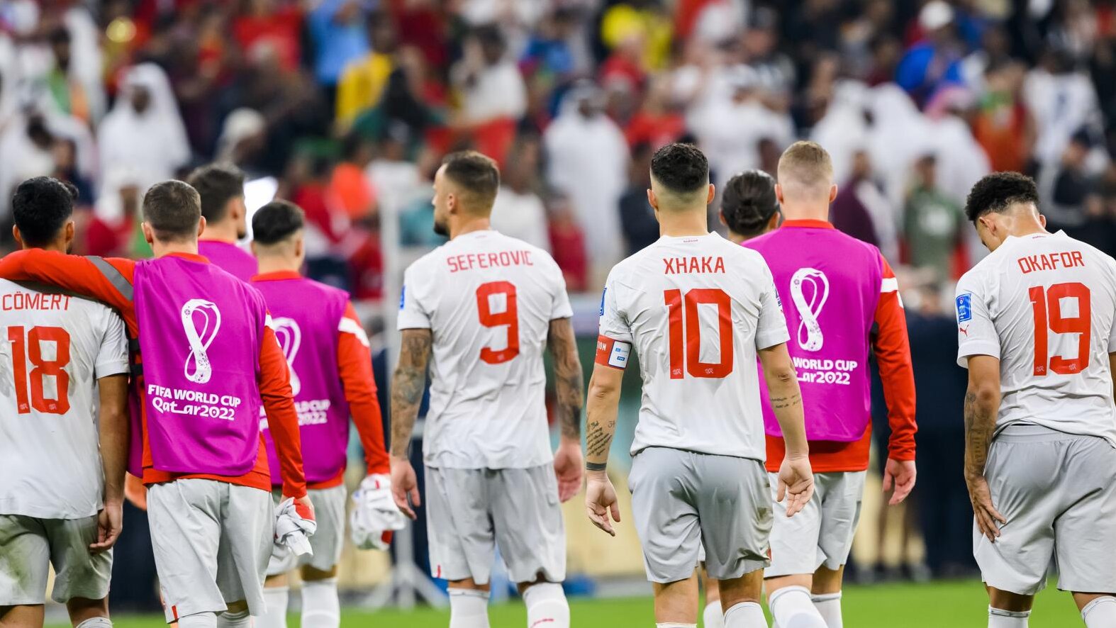 La selección de Suiza, víctima de un virus