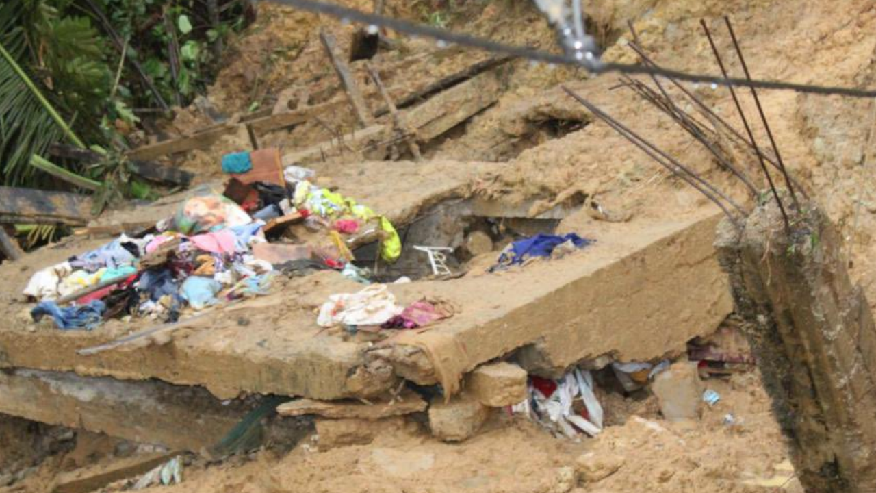 Una familia murió tras deslizamiento de tierra que sepultó su casa, en Quibdó, Chocó