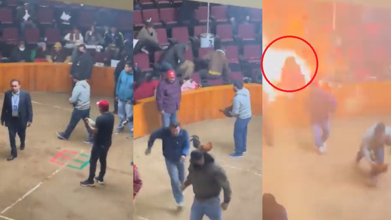Una granada explotó en medio de una pelea de gallos