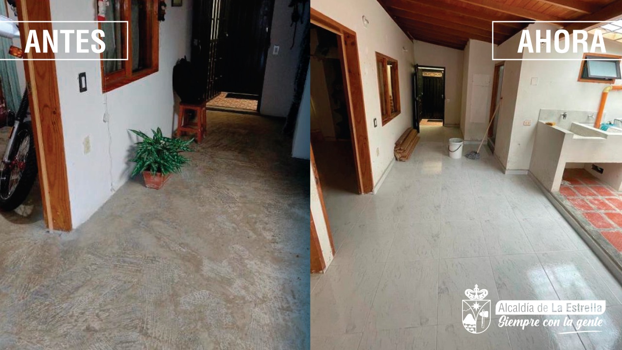 En La Estrella hay más hogares dignos gracias a los mejoramientos de vivienda
