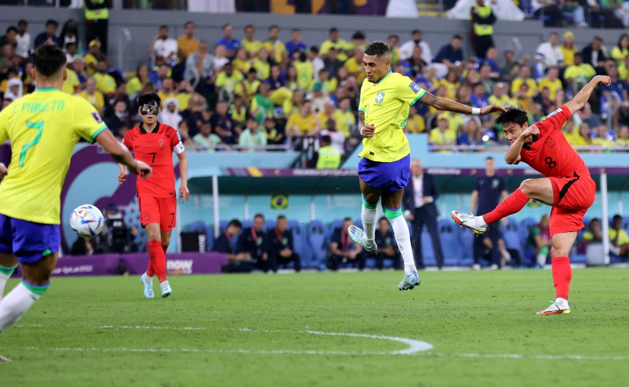 GALERIA DE FOTOS: Brasil desborda a Corea del Sur y se cruza con Croacia en cuartos 7 brasil corea del sur06
