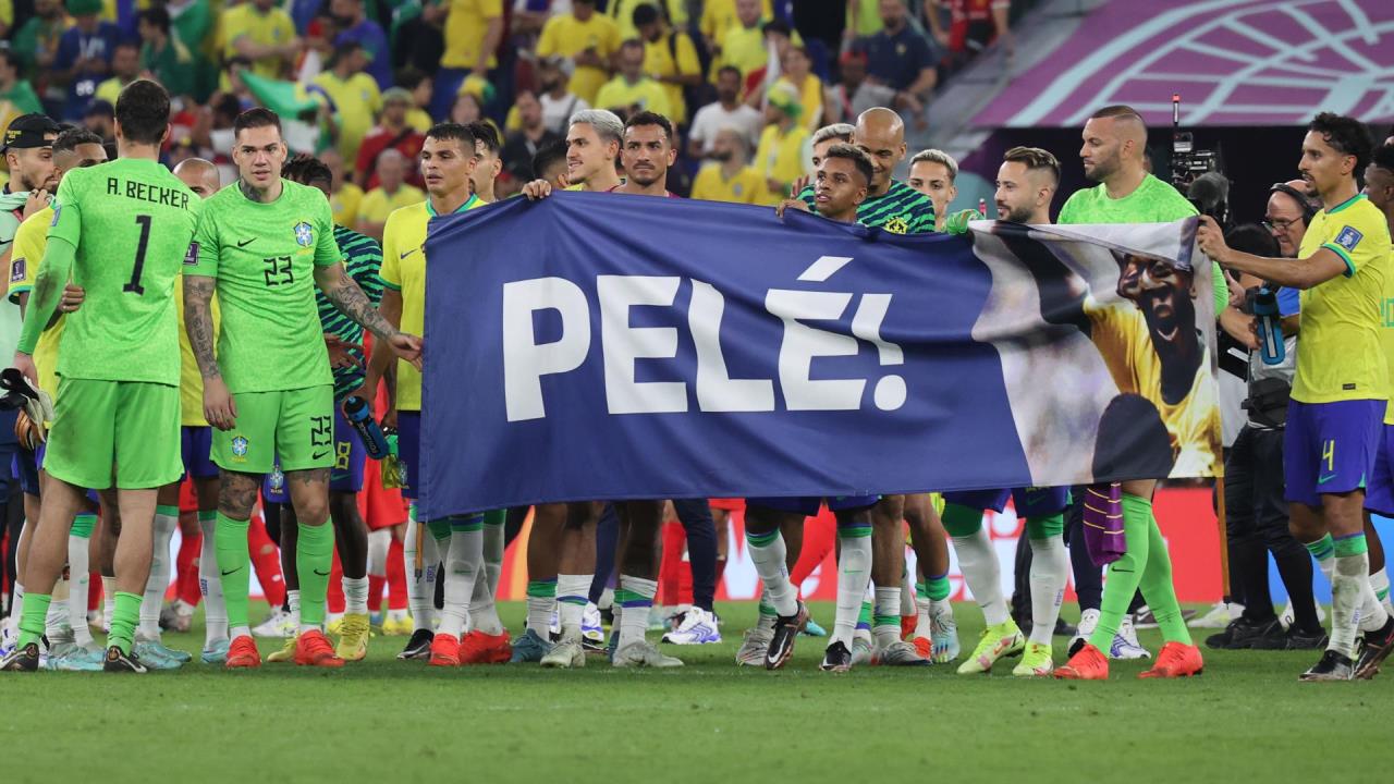 FOTOS: Brasil manda ánimos a Pelé