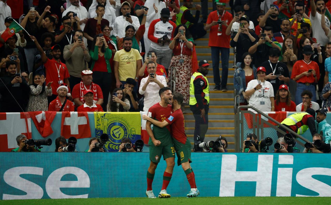 GALERIA DE FOTOS: 6-1. Gonçalo Ramos ejerce de Cristiano y Portugal eleva la apuesta 10 portugal suiza03