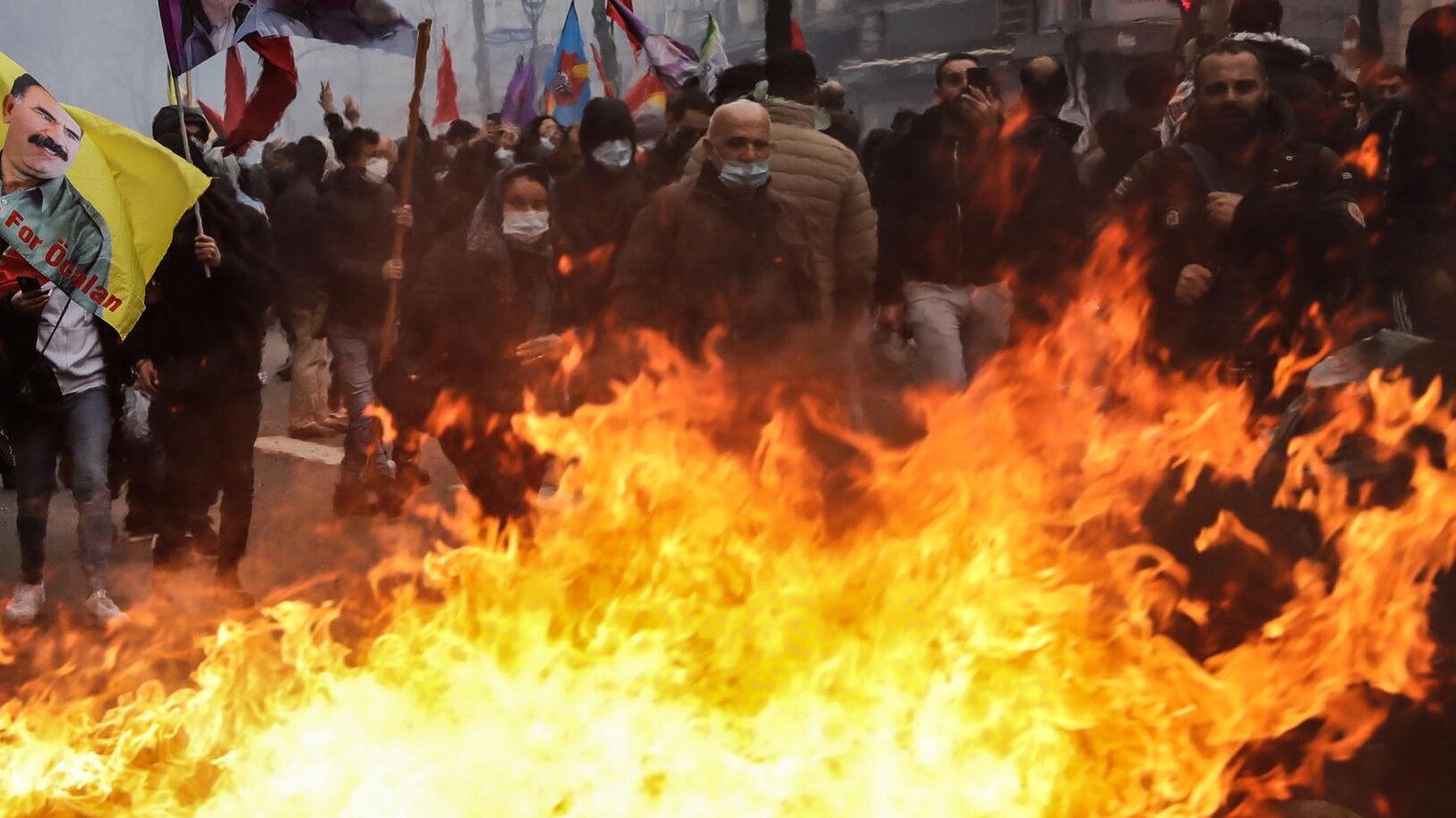 Turquía se queja a Francia de las protestas kurdas