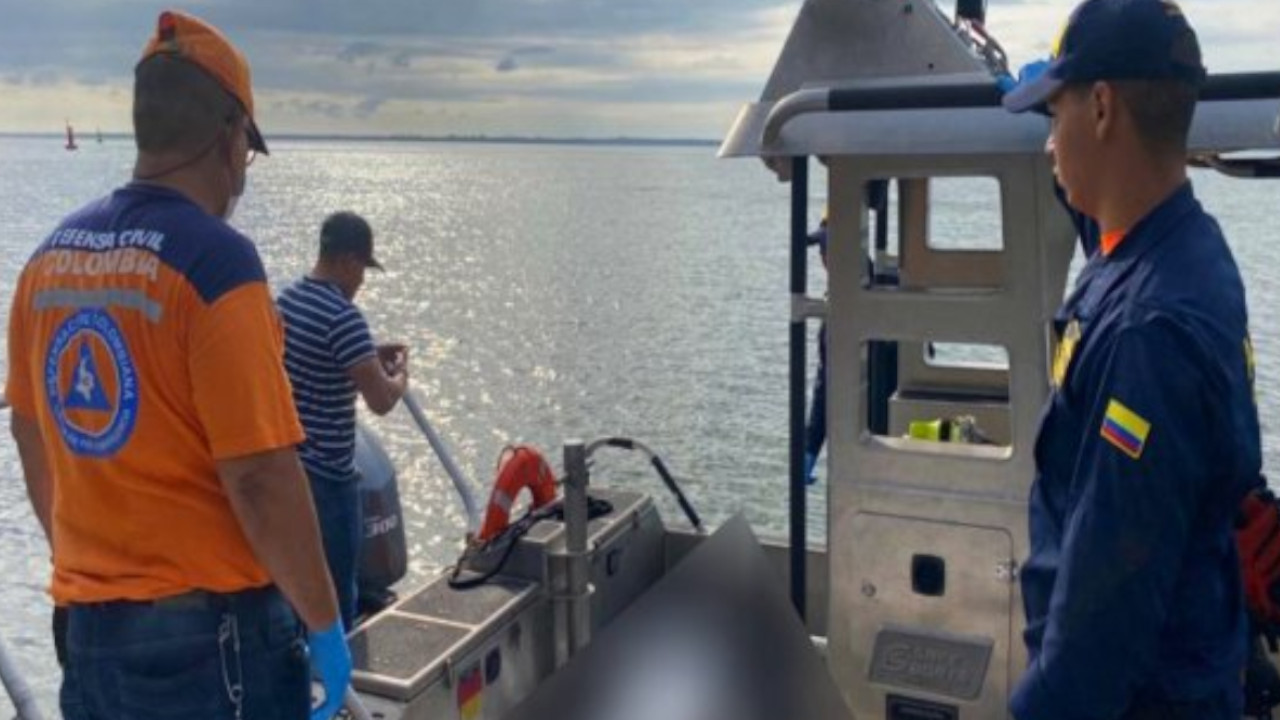 Continúan las operaciones de búsqueda y rescate de cuatro desaparecidos en aguas de Cartagena