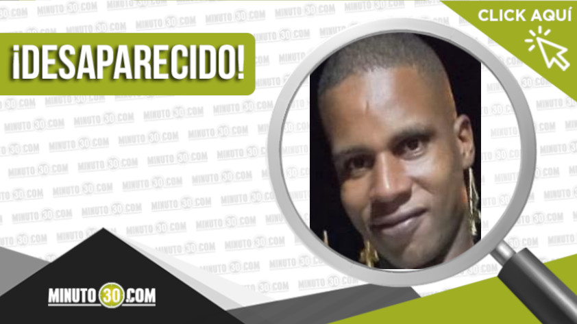 Luis Alfonso Bermúdez está desaparecido