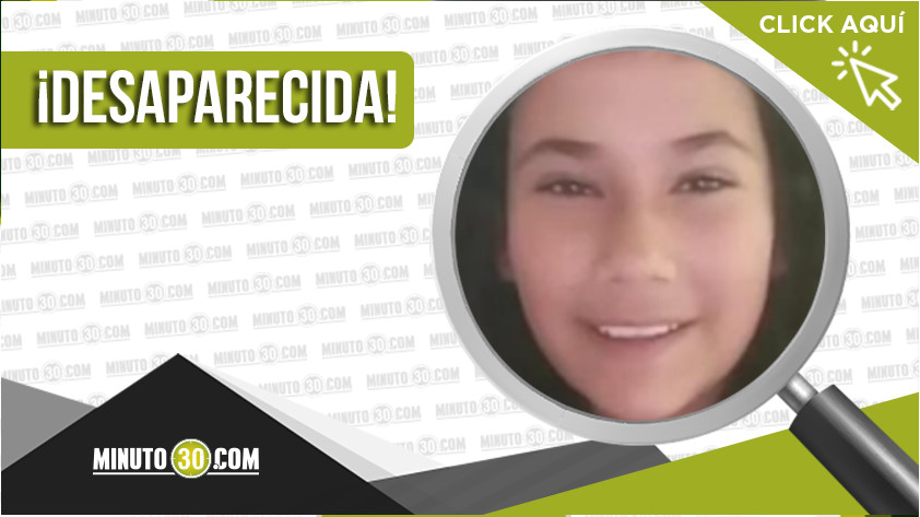 Luisa María Saldarriaga, de 12 años, está desaparecida