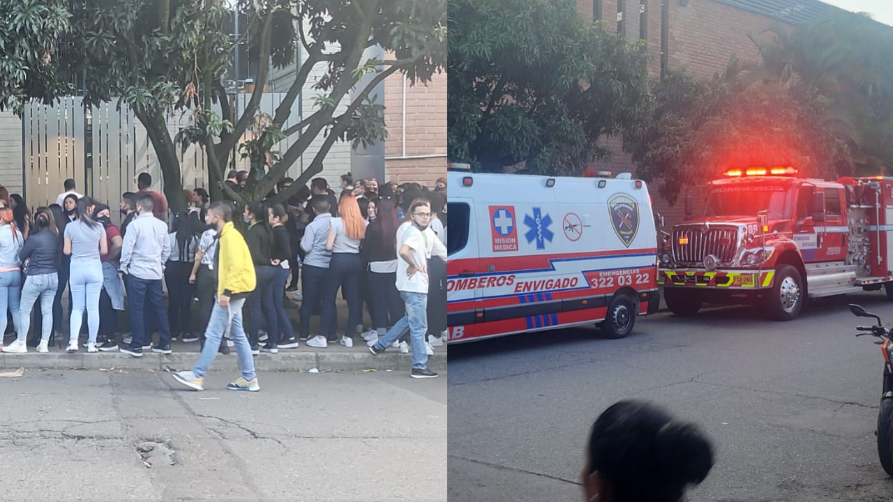 Envigado: Al menos 40 personas resultaron afectadas por inhalación de un producto químico