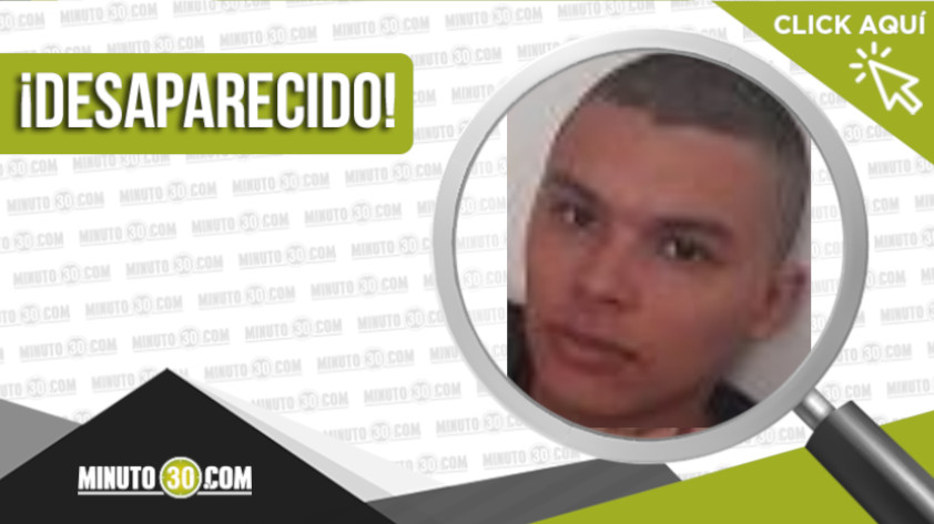 Brian Felipe Otalvaro está desaparecido