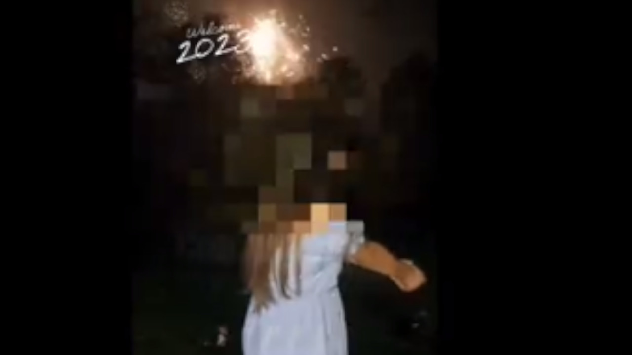 Mujer hizo disparos al aire para festejar el Año Nuevo