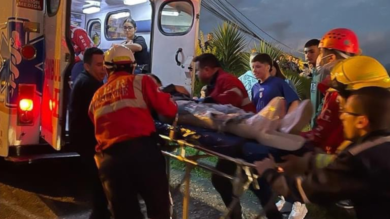 Dos heridos deja accidente de tránsito en La Palmas de Manizales