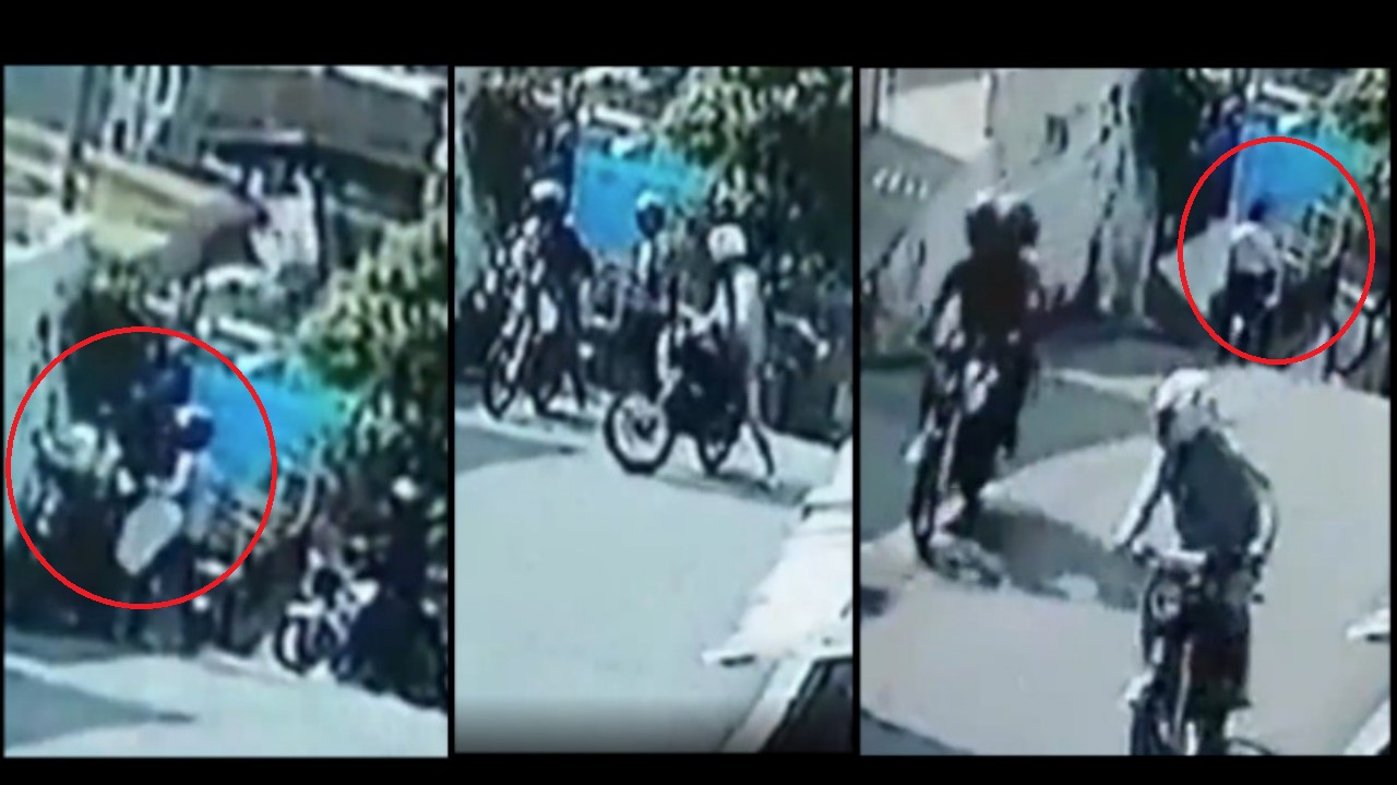 6 hombres en motos despojaron a una mujer de sus pertenencias en Floridablanca