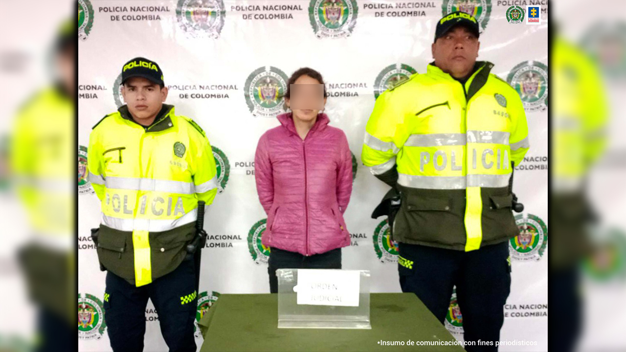 A la cárcel la presunta integrante de ‘Los Camilos’ capturada en Bogotá