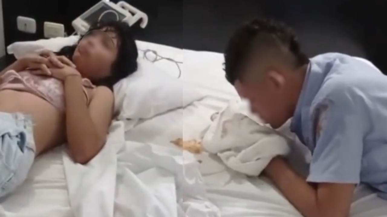 Bebé muerta en motel: se filtran videos de los padres en la habitación