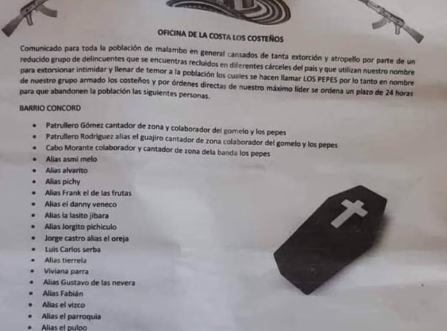Tensión en Malambo: 21 personas fueron amenazadas de muerte 2 Captura 3