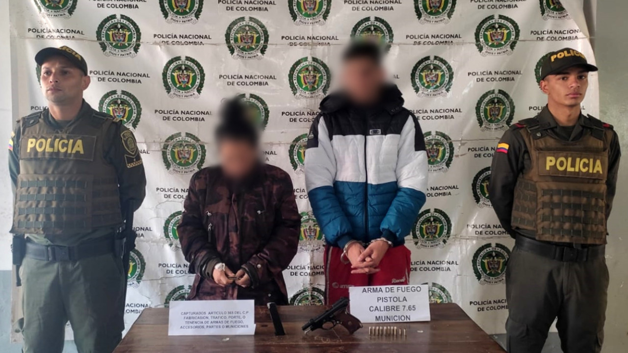 Capturan a mujer herida y conductor del carro objeto del ataque armado en Rionegro