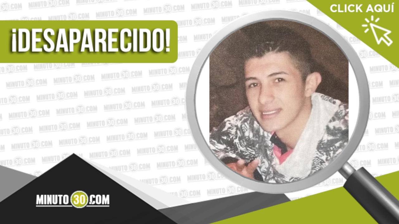 Carlos Mario Valencia López está desaparecido