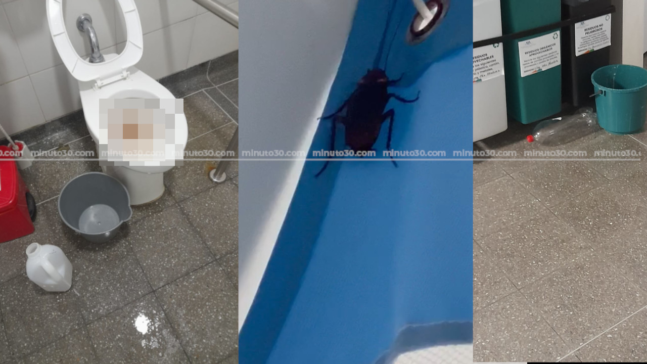 [VIDEO] Denuncian que hay cucarachas en la sala de maternidad del hospital de Caucasia