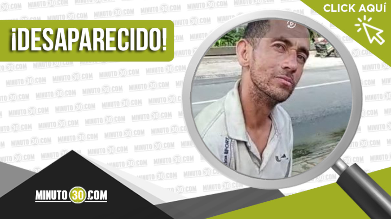 Cristian Stid Arias Delgado está desaparecido