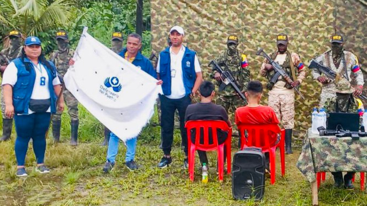 Disidencias de las FARC liberaron a dos menores en Buenaventura