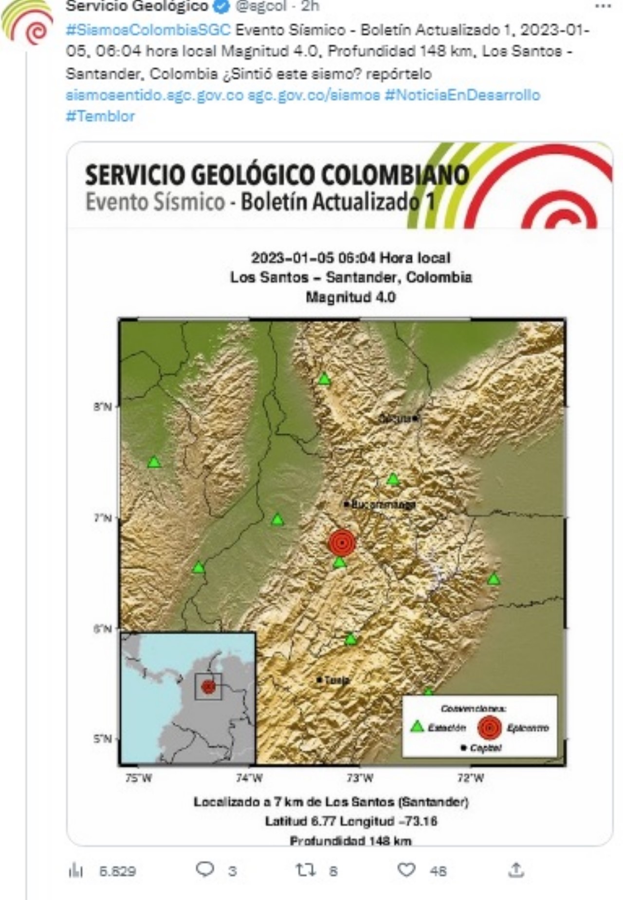 Dos temblores sacudieron el país en la mañana de este jueves 3 Dos temblores sacudieron el pais en la manana de este jueves