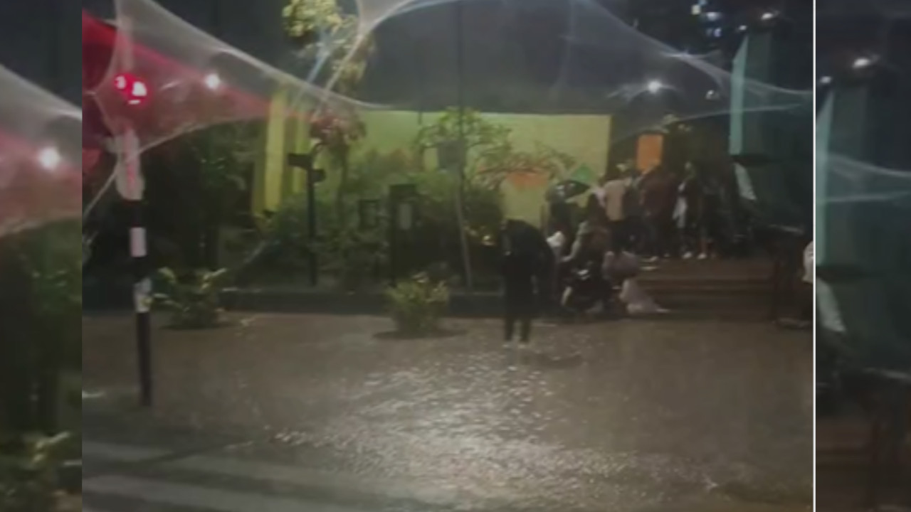 Estructura de alumbrado de navidad se desplomó dejando 10 heridos en Parques del Río