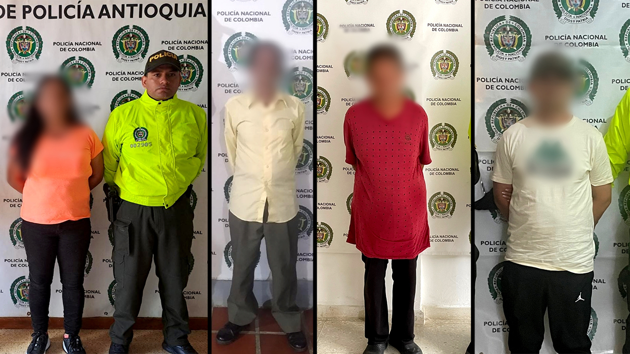 [FOTOS Y VIDEO] La Policía capturó a 14 presuntos violadores de niños en Antioquia